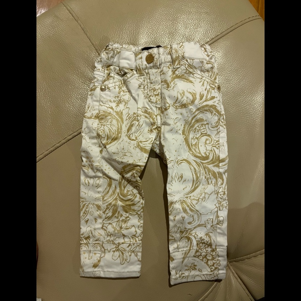Roberto cavalli baby girl pants 9M
